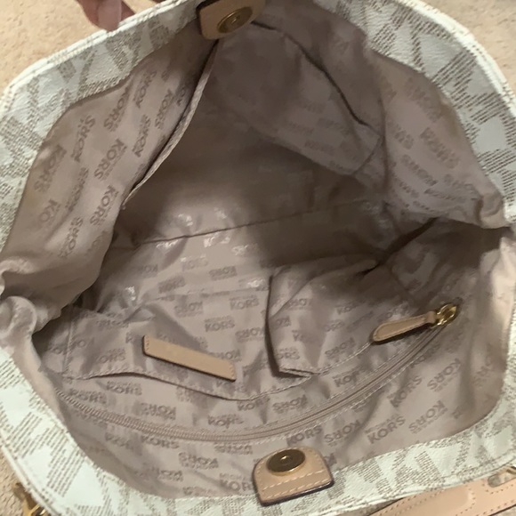 Michael Kors Handbag (35T1GLLT2B) Vanilla - Picture 3 of 4